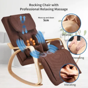 Full massage function-Air pressure- Rocking Chair