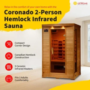 2-Person Infrared Home Sauna