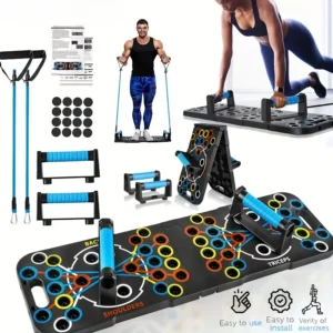 Push Up Board Foldable Home Gym Equipment Non-Slip