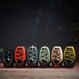 Indoor Aromatherapy Waterfall Backflow Incense Burner